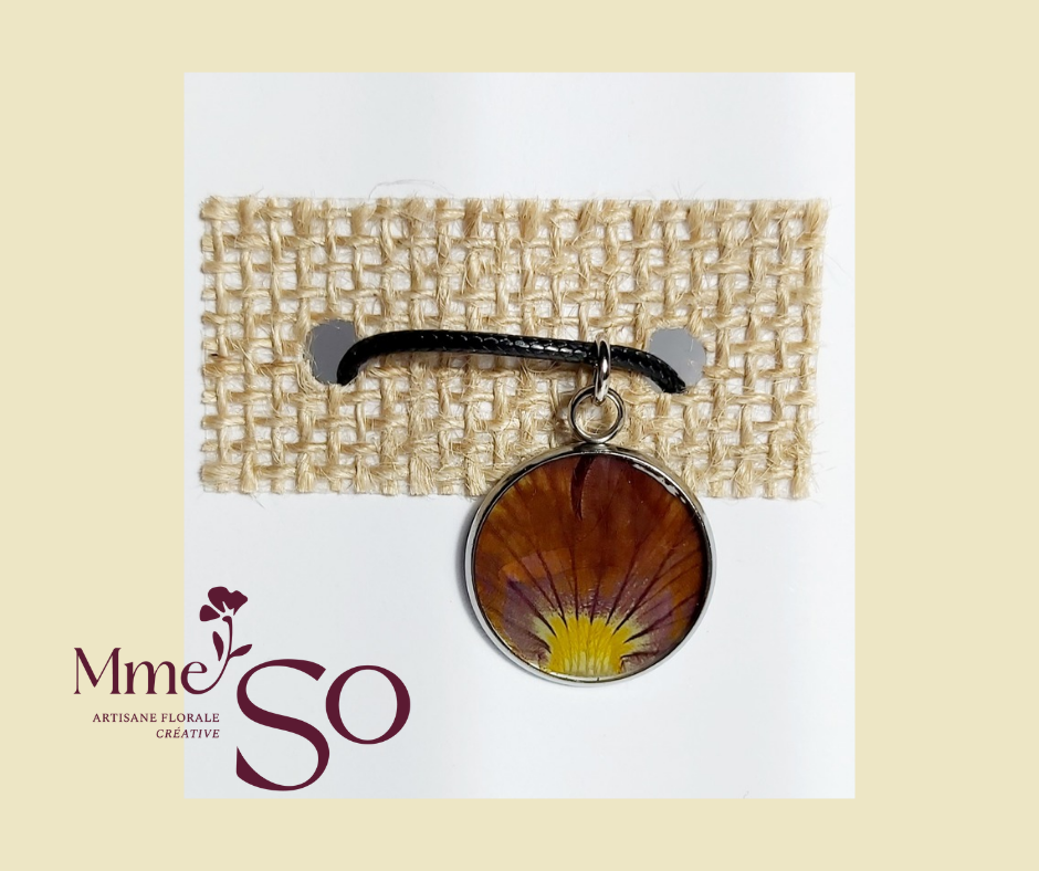 Collier Pensée d'automne